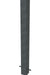 Brasidas 90 Static Bollard Square Powder Coated