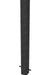 Brasidas 90 Static Bollard Square Powder Coated