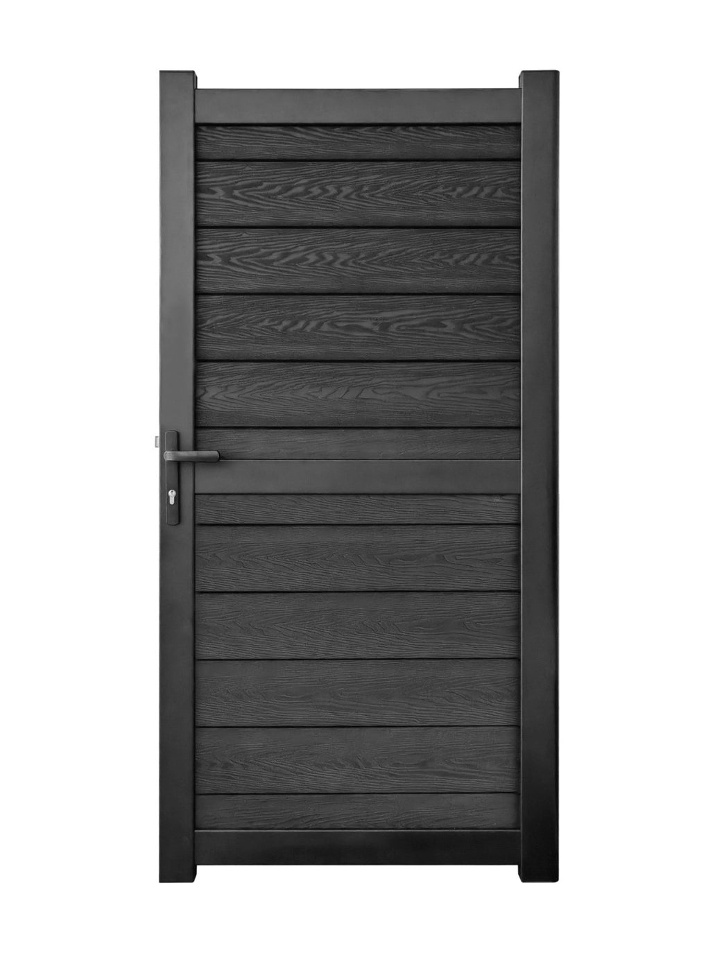The Oxford - Composite Pedestrian Gate with Horizontal solid infill ...