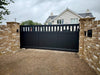 The Portobello Venti Guard automatic aluminium cantilever sliding gate for residential security