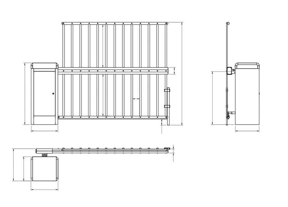 Heavy Duty Automatic Barrier Hi-Bar