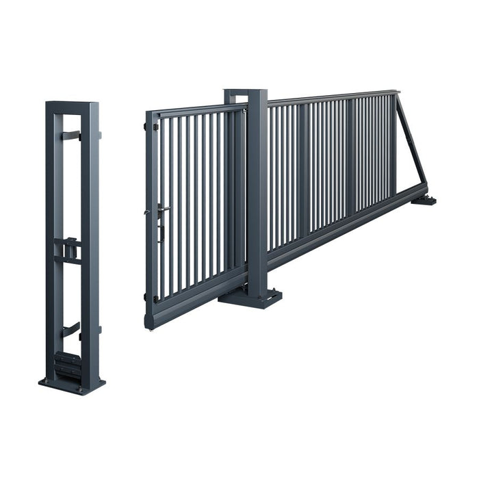 OSG 130 Manual Mesh 6m to 7.5m - Commercial & Industrial Sliding Gate